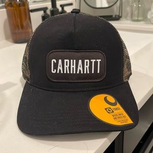 Carhartt Canvas Mesh Camo Trucker Hat (NWT)